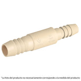 Cople inserion de polipropileno, 1"